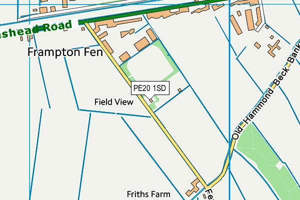Map of CHRIS FOUNTAIN LIMITED at district scale