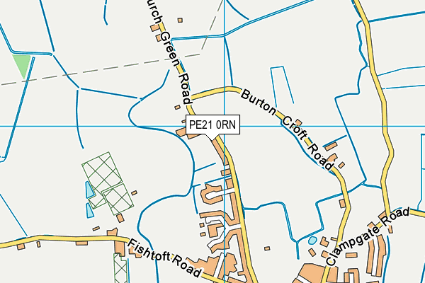 PE21 0RN map - OS VectorMap District (Ordnance Survey)
