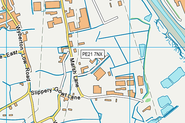 Map of GENFROST UK LIMITED at district scale