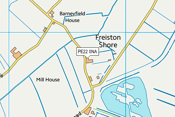 PE22 0NA map - OS VectorMap District (Ordnance Survey)