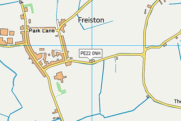 PE22 0NH map - OS VectorMap District (Ordnance Survey)