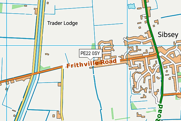 Map of 11 FITNESS LTD at district scale