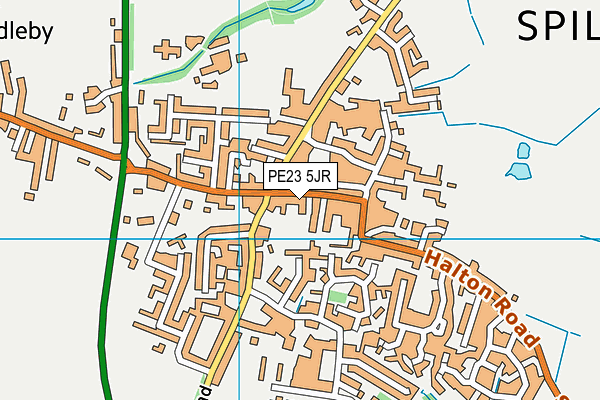 Map of SPILSBY AUTOCENTRE LTD at district scale