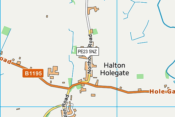 Map of HOLEGATE ASSOCIATES LIMITED at district scale