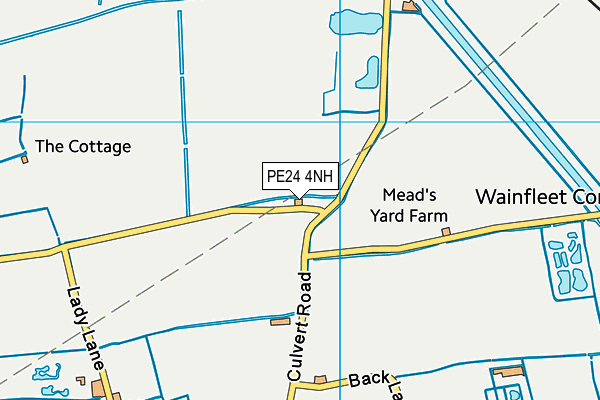 PE24 4NH map - OS VectorMap District (Ordnance Survey)