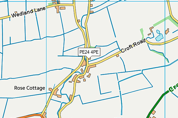 PE24 4PE map - OS VectorMap District (Ordnance Survey)