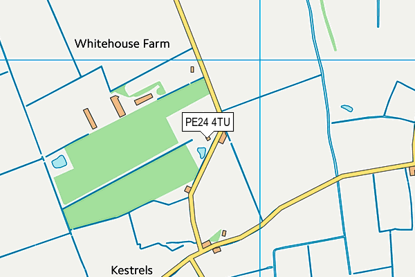 PE24 4TU map - OS VectorMap District (Ordnance Survey)