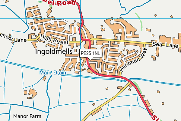 Map of MOODY COW (MELLS) LTD at district scale