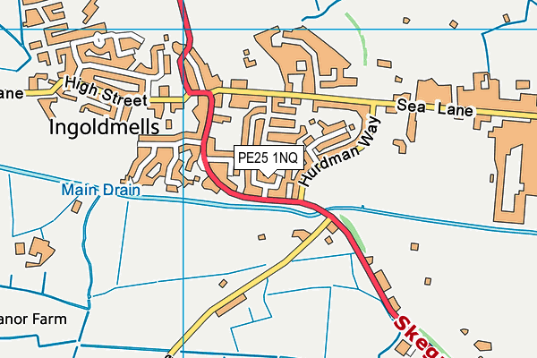Map of WOLFSTAGG LTD at district scale