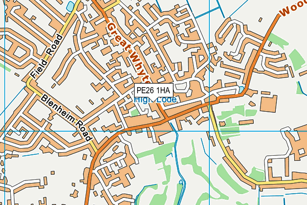 Map of RAMSEY TRAVELS LTD at district scale