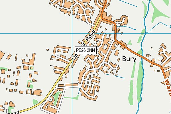 PE26 2NN map - OS VectorMap District (Ordnance Survey)