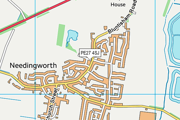 Map of STONEACRE PROPERTIES LTD at district scale