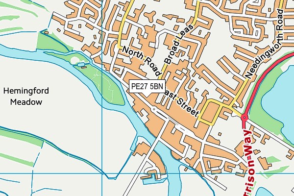 Map of THREE BY ONE EUROPE LTD at district scale