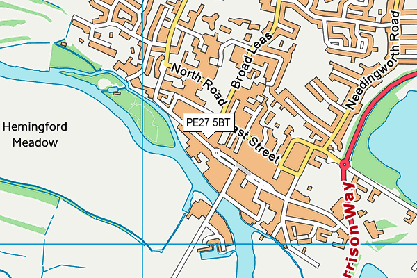 Map of IMRAY,LAURIE,NORIE & WILSON,LIMITED at district scale