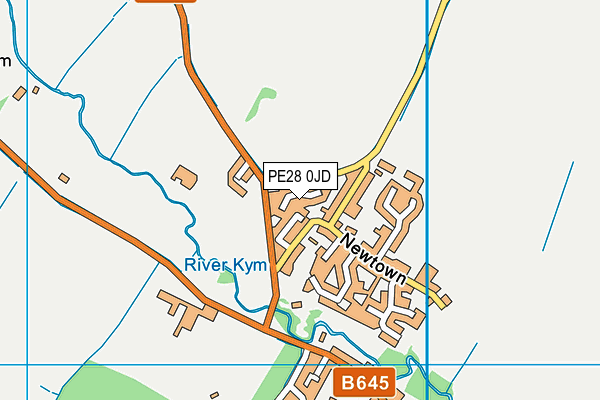 Map of CARNDU LIMITED at district scale