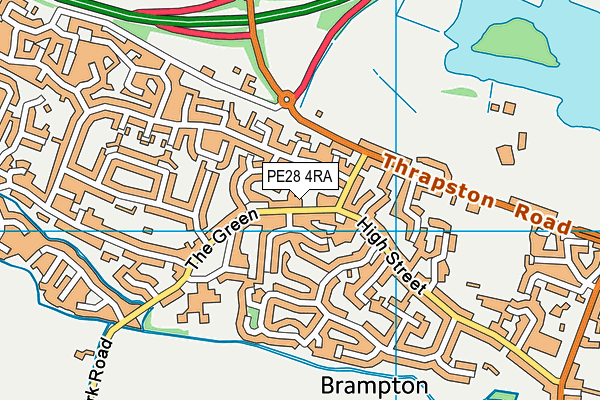 Map of GROVE PROPERTIES (FENSTANTON) LIMITED at district scale