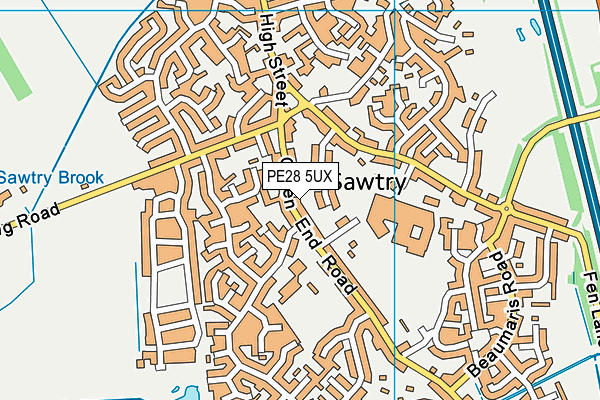 Map of RMB SAWTRY LTD at district scale