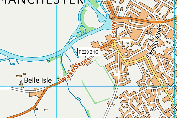 Map of LITTLE WRENS NEST LTD at district scale