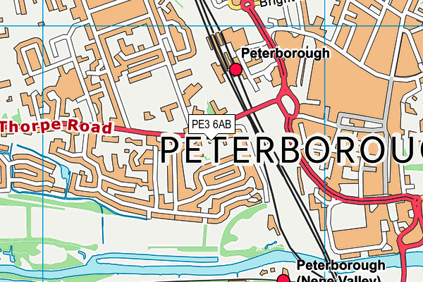 Map of AXON MANAGEMENT (PETERBOROUGH) LIMITED at district scale