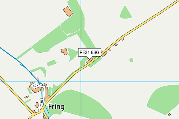 PE31 6SG map - OS VectorMap District (Ordnance Survey)