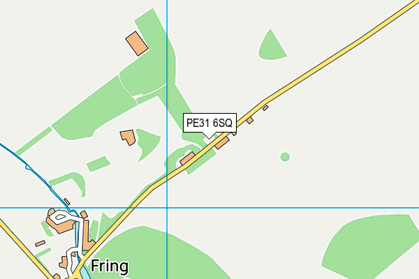 PE31 6SQ map - OS VectorMap District (Ordnance Survey)