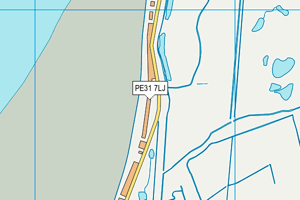 PE31 7LJ map - OS VectorMap District (Ordnance Survey)