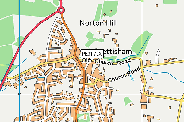 Map of GOODRICH OPENMART LTD at district scale