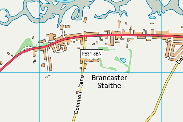 PE31 8BN map - OS VectorMap District (Ordnance Survey)