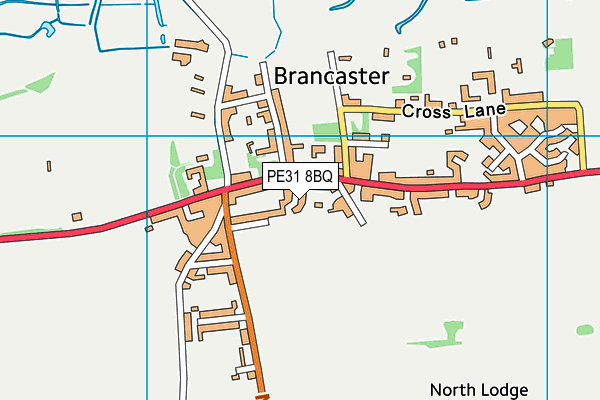 PE31 8BQ map - OS VectorMap District (Ordnance Survey)