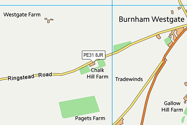 PE31 8JR map - OS VectorMap District (Ordnance Survey)