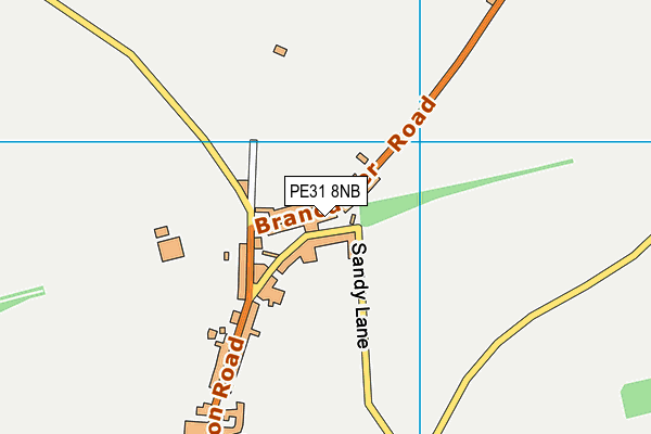 PE31 8NB map - OS VectorMap District (Ordnance Survey)