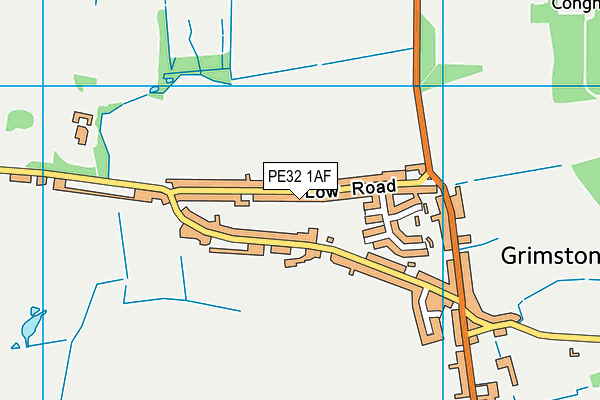 Map of OXFORD MEADOWS LTD at district scale