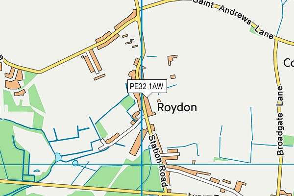 Map of MEADOW VIEW HOMES (ROYDON) LIMITED at district scale
