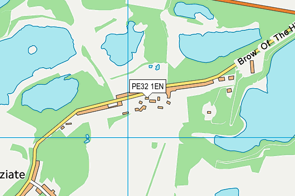 PE32 1EN map - OS VectorMap District (Ordnance Survey)