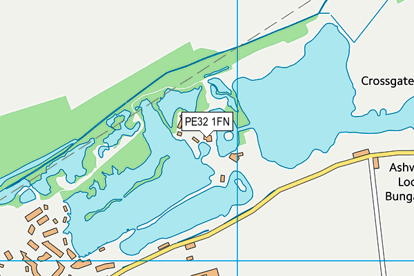 PE32 1FN map - OS VectorMap District (Ordnance Survey)