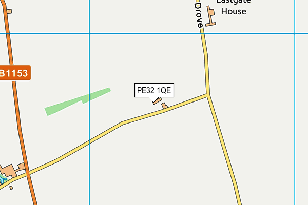 PE32 1QE map - OS VectorMap District (Ordnance Survey)