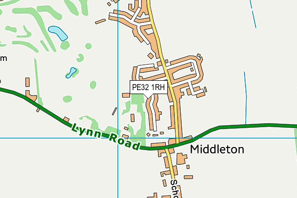 Map of MIDDLETONS SHG LIMITED at district scale