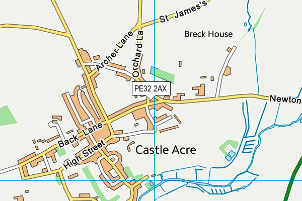 Map of UK GASTRO LIMITED at district scale