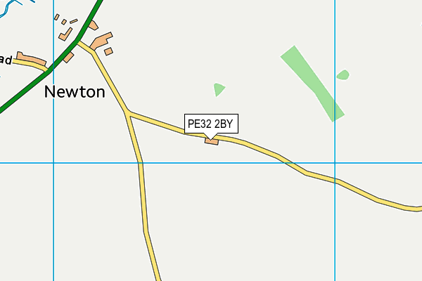 PE32 2BY map - OS VectorMap District (Ordnance Survey)