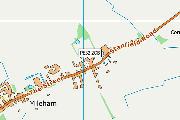 PE32 2GB map - OS VectorMap District (Ordnance Survey)