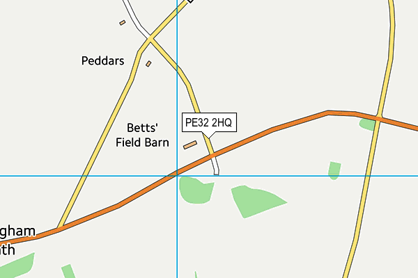 PE32 2HQ map - OS VectorMap District (Ordnance Survey)