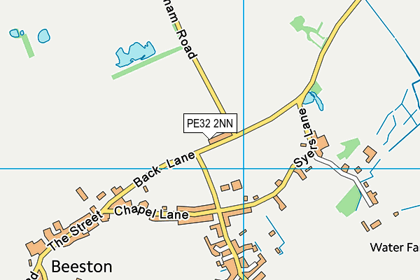 PE32 2NN map - OS VectorMap District (Ordnance Survey)