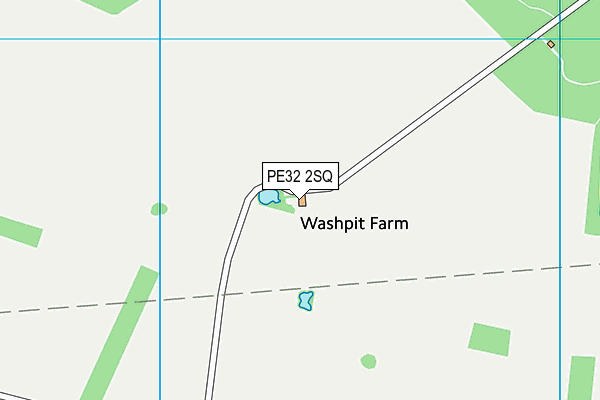 PE32 2SQ map - OS VectorMap District (Ordnance Survey)