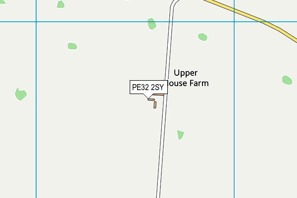 PE32 2SY map - OS VectorMap District (Ordnance Survey)