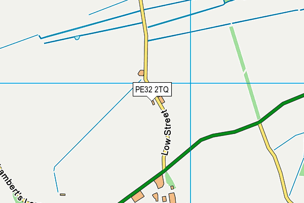 PE32 2TQ map - OS VectorMap District (Ordnance Survey)