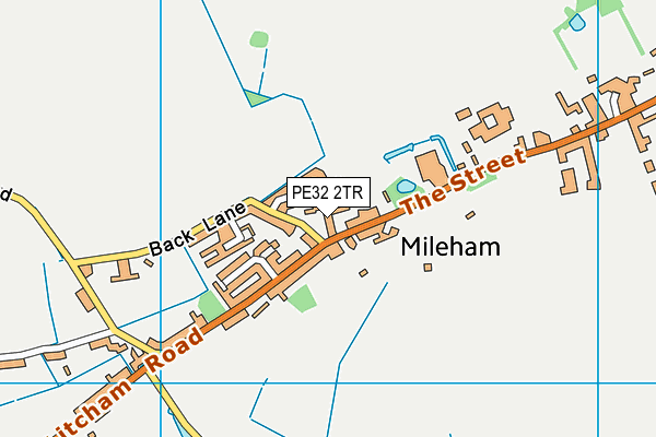 PE32 2TR map - OS VectorMap District (Ordnance Survey)