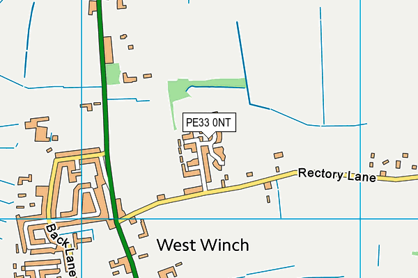 PE33 0NT map - OS VectorMap District (Ordnance Survey)