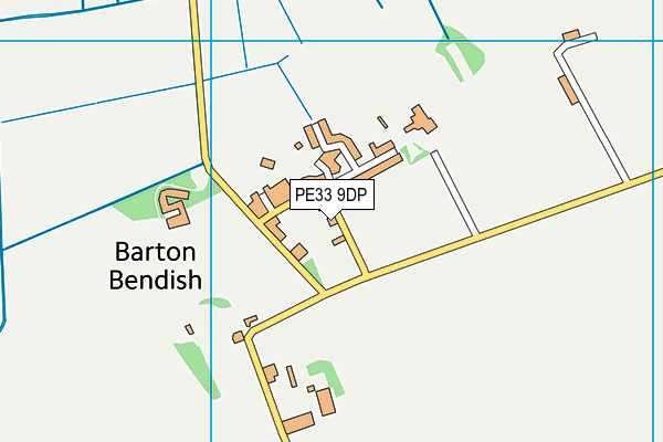 PE33 9DP map - OS VectorMap District (Ordnance Survey)