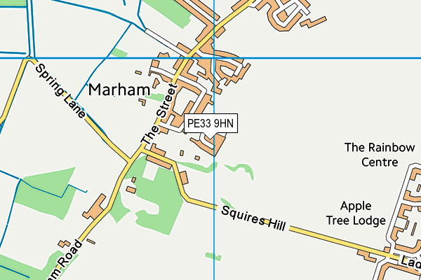 PE33 9HN map - OS VectorMap District (Ordnance Survey)