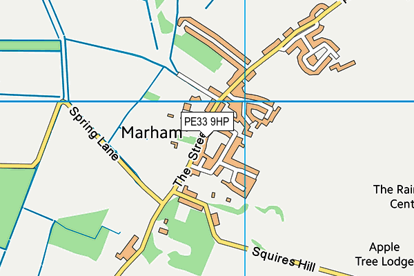 PE33 9HP map - OS VectorMap District (Ordnance Survey)